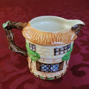 Beswick Ware Pitcher Handpainted Pottery Cottage Pattern 3.5" Tall England